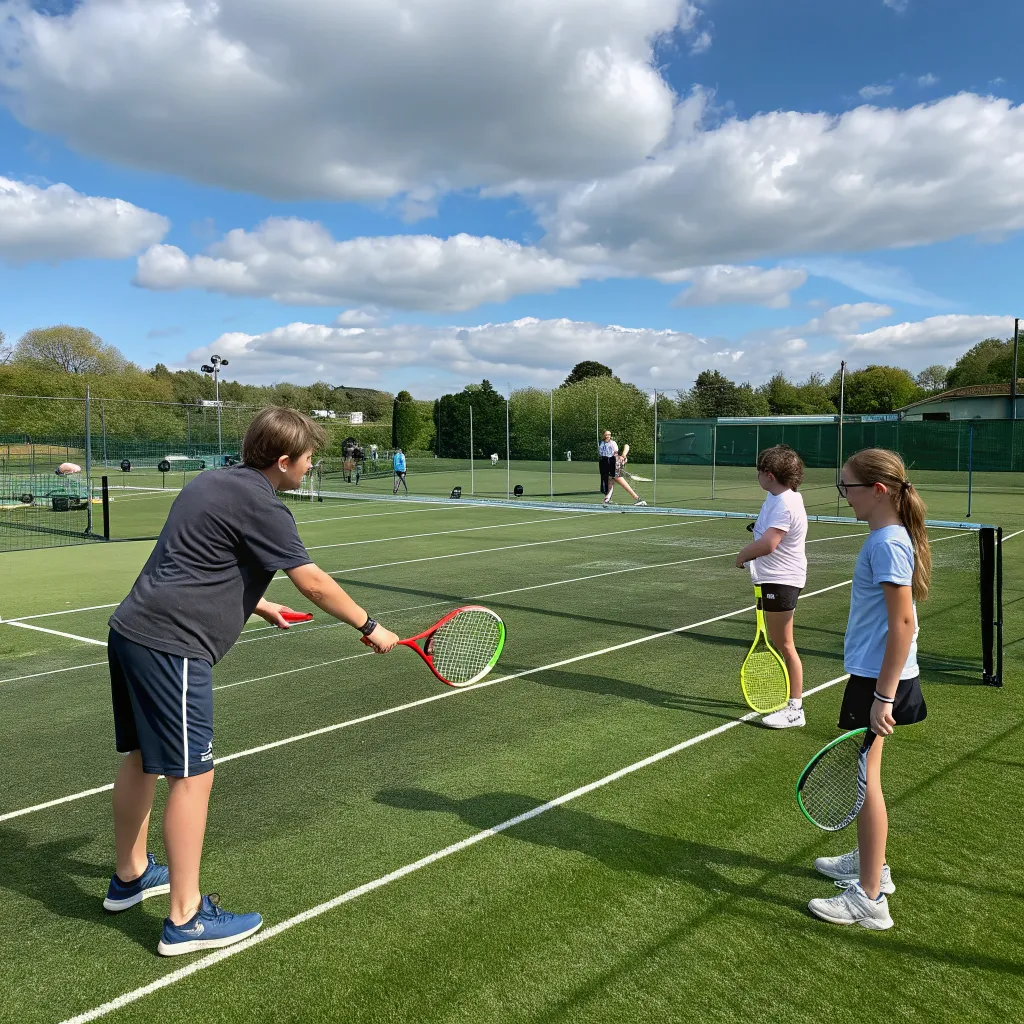 Beginner tennis lessons for newcomers to the sport
